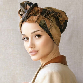 Marple Beige-Turban