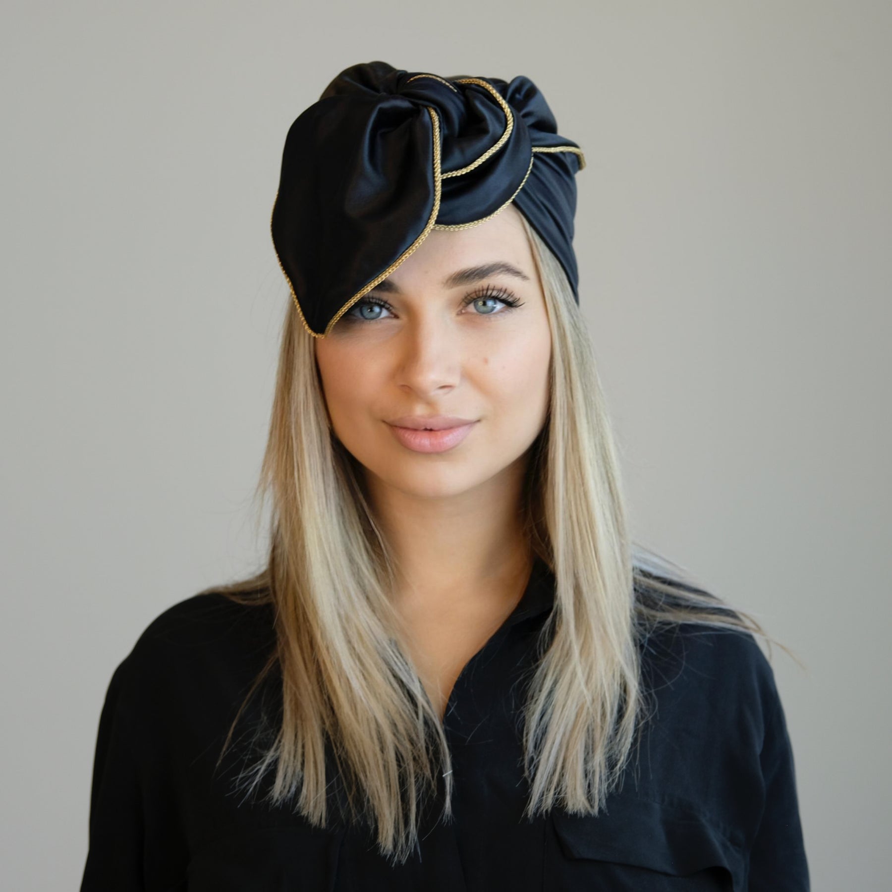 Midnight Glamour-Turban