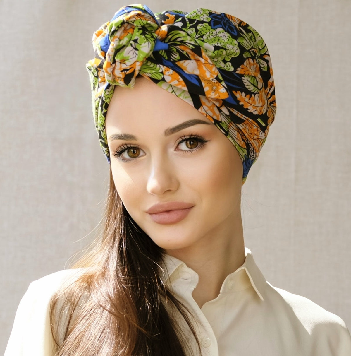 Eden Azure-Turban