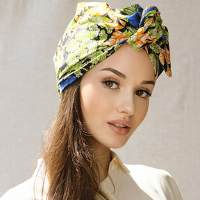 Eden Azure-Turban