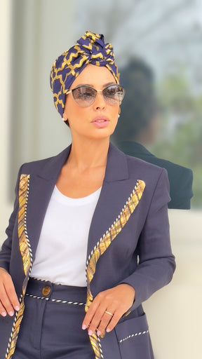 Miss Hanane Silk-Turban