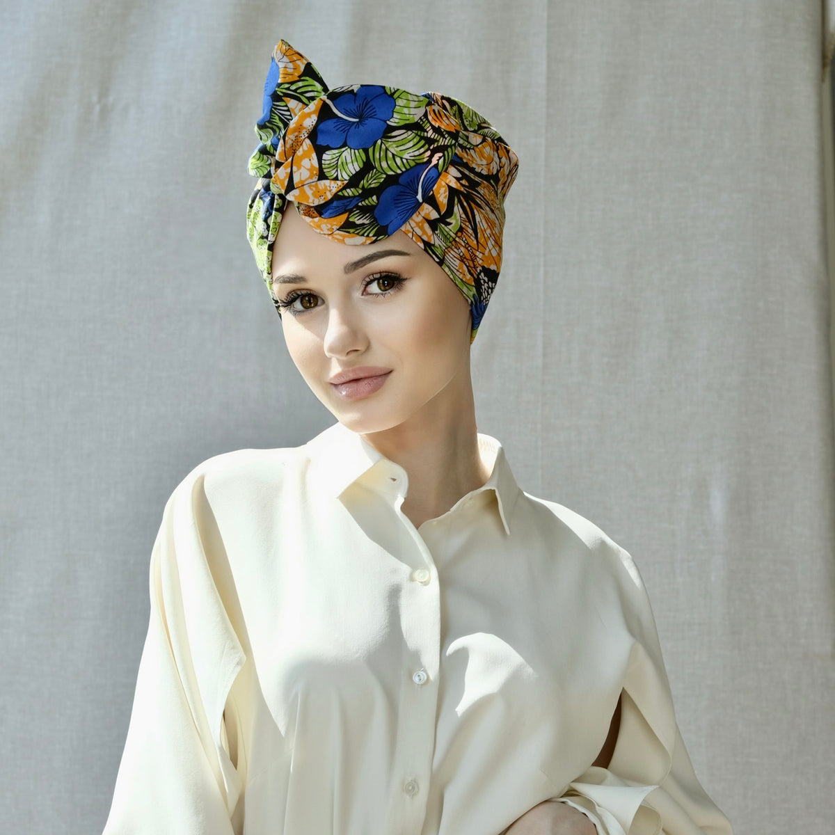 Eden Azure-Turban