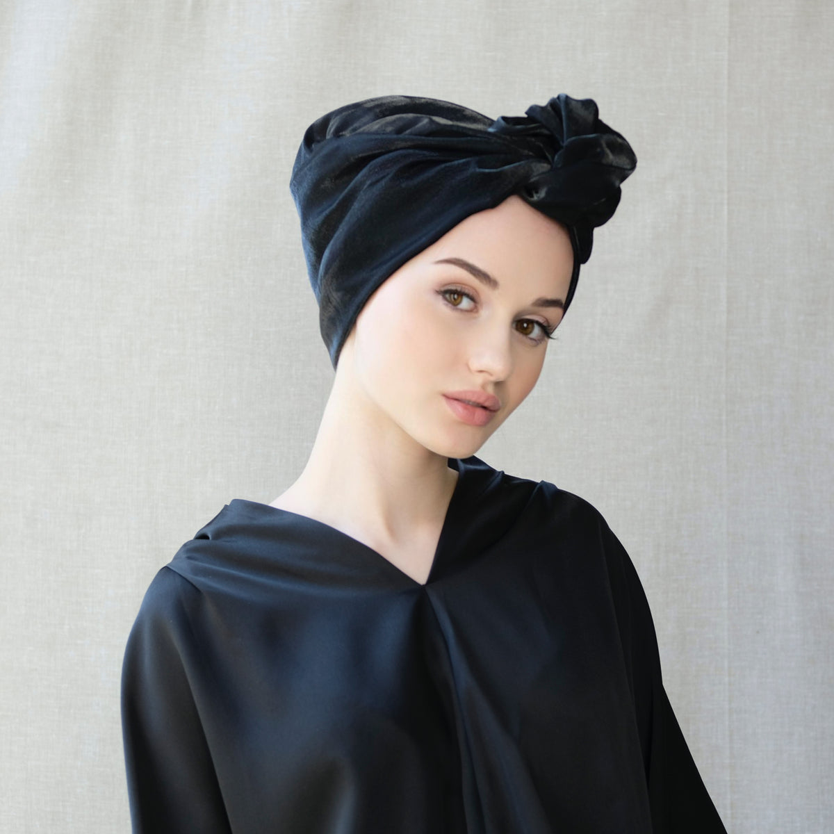 Black Silver-Turban