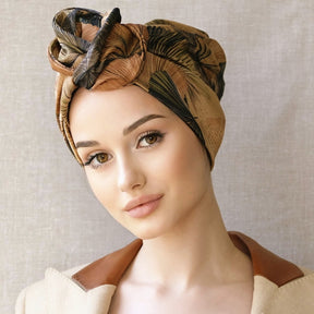 Marple Beige-Turban