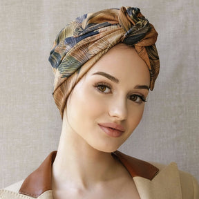 Marple Beige-Turban