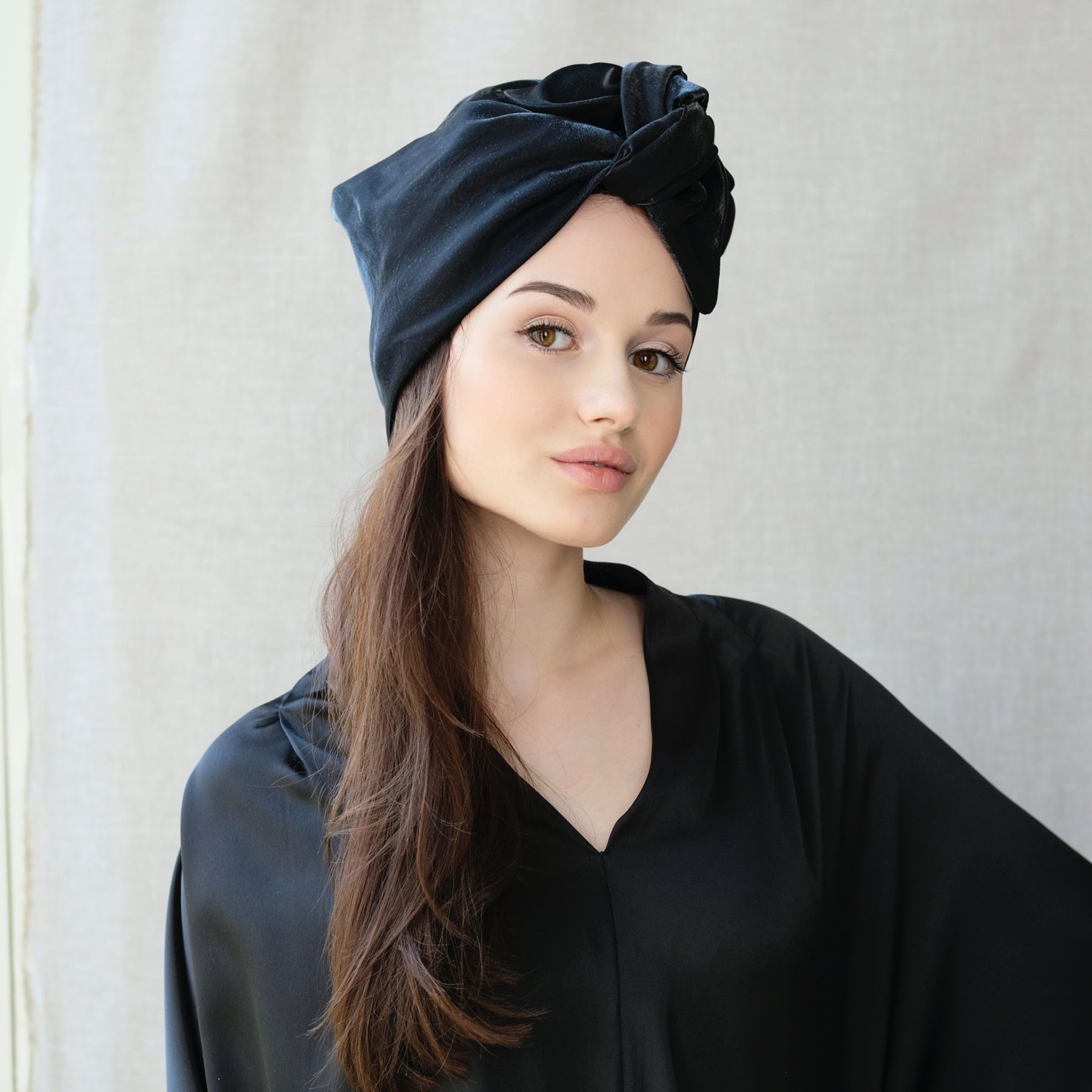 Black Silver-Turban