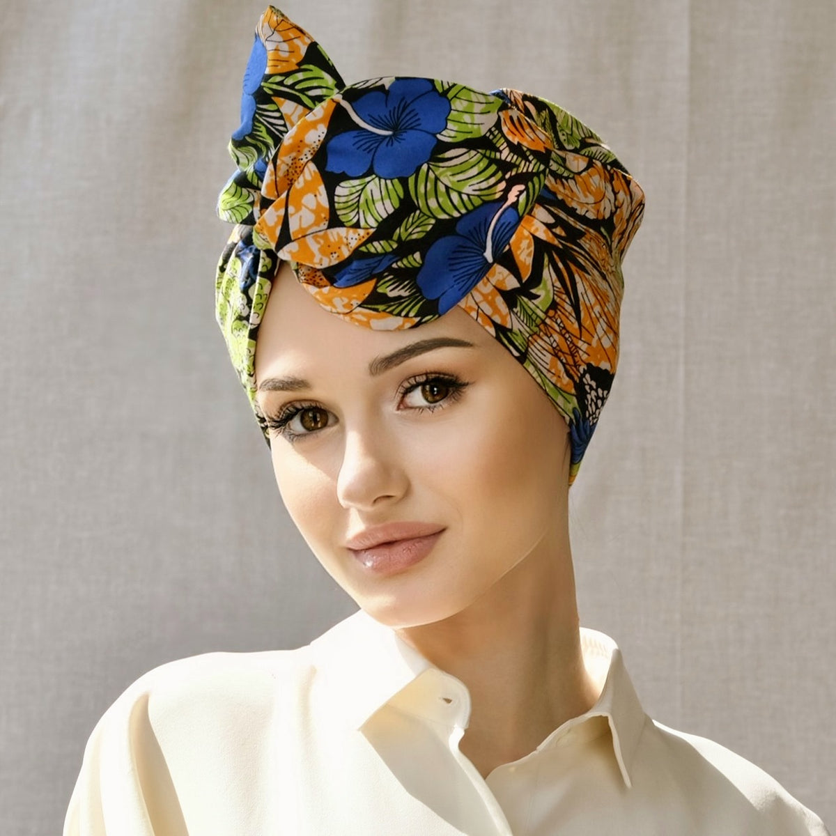 Eden Azure-Turban