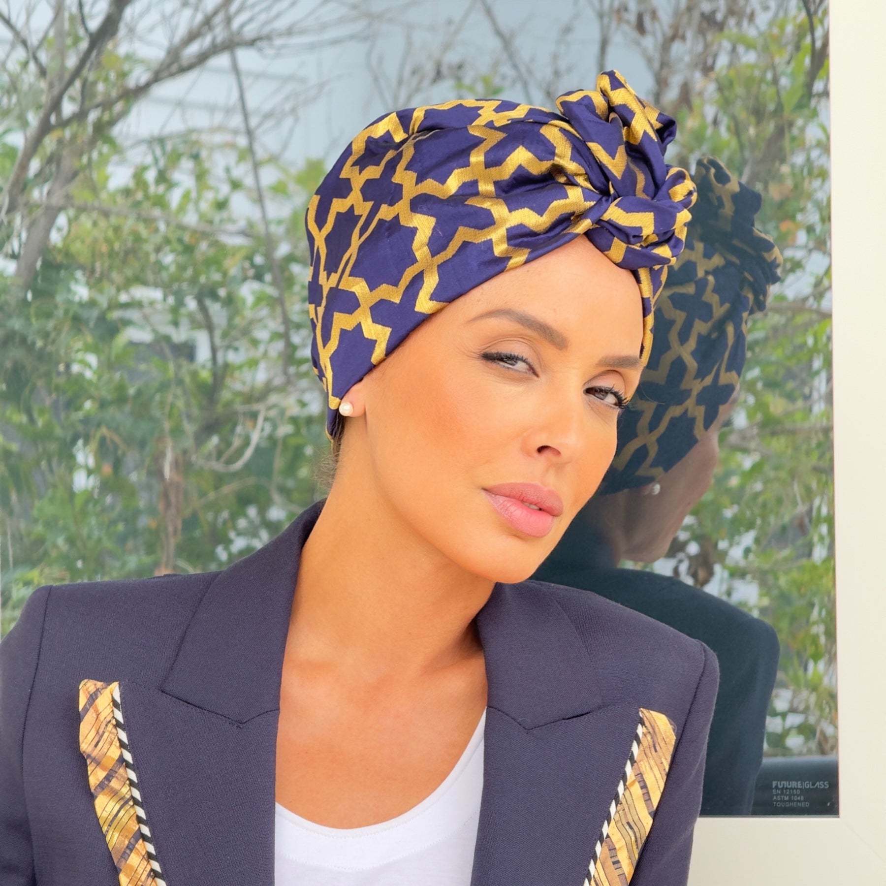 Miss Hanane Silk-Turban