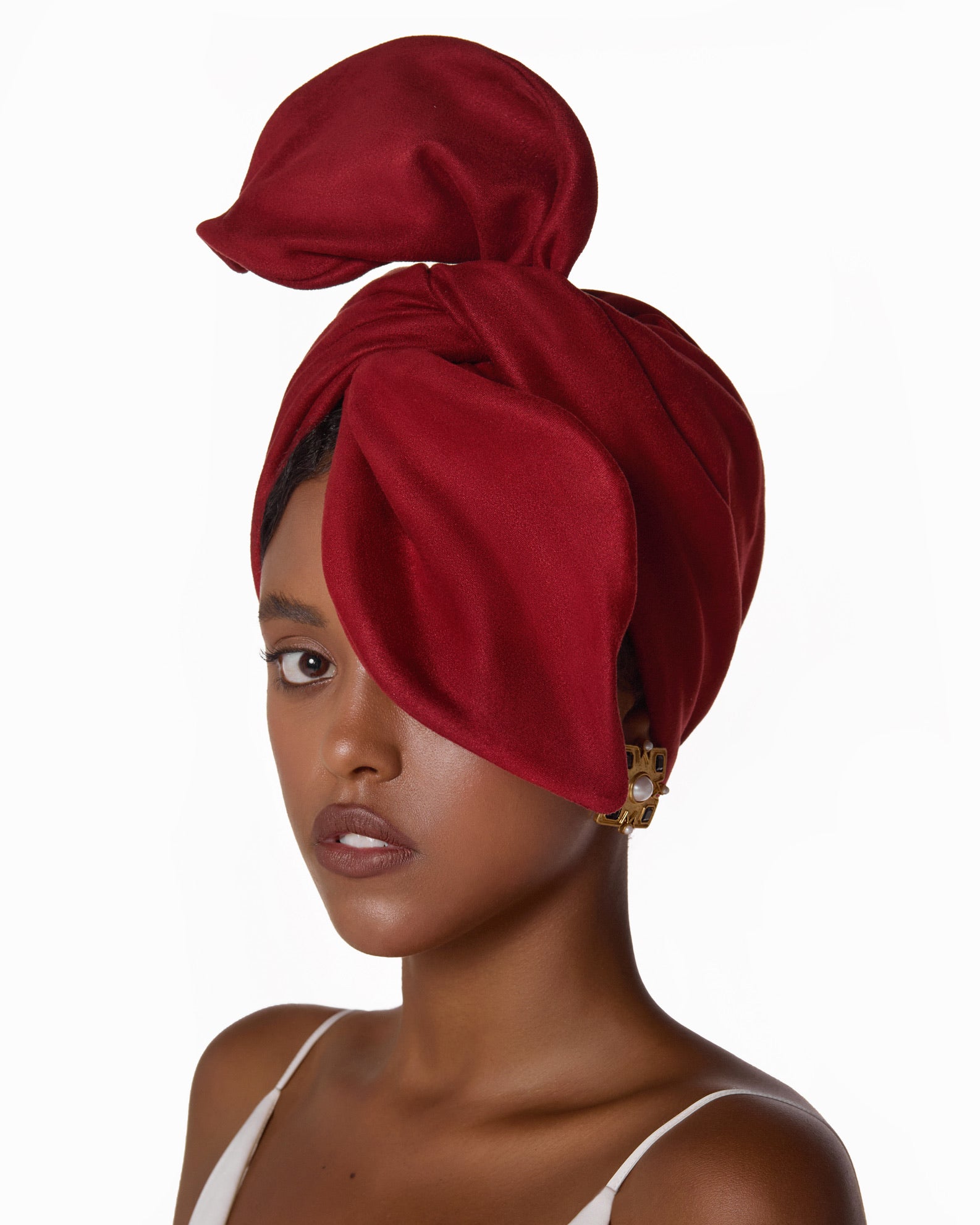 Rustic Garnet-Turban