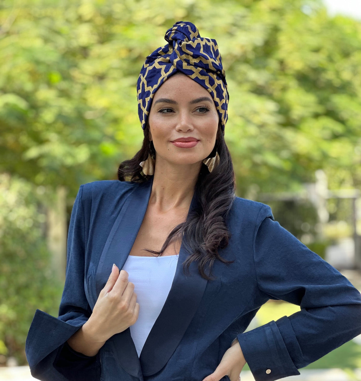 Hanan Silk-Turban