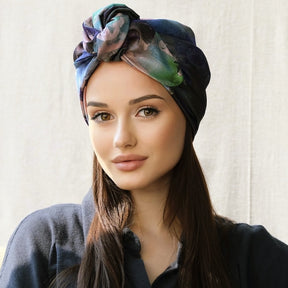 April Purple-Turban