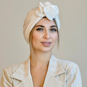 Shine Off White-Turban