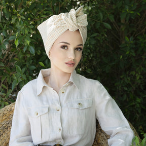 Gabby Linen-Turban